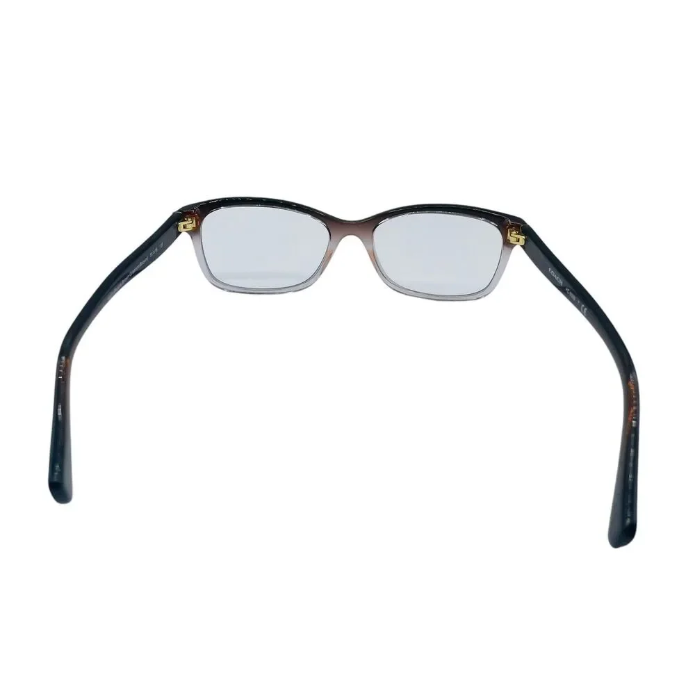 Coach Eyeglasses HC 6089 5401 Purple Brown Gradient/Brown Frame 51[]16 135